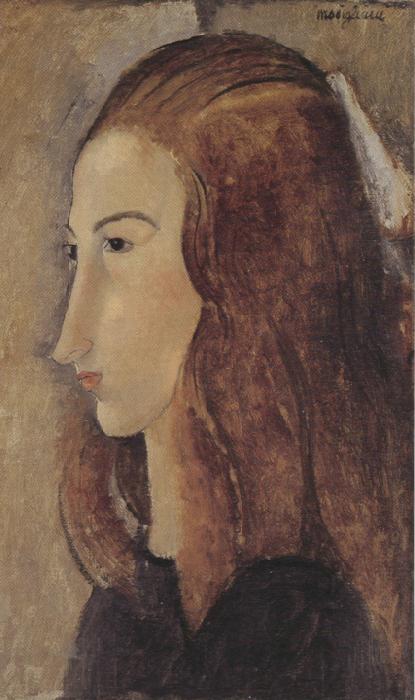 Amedeo Modigliani Portrait of Jeanne Hebuterne (mk39)